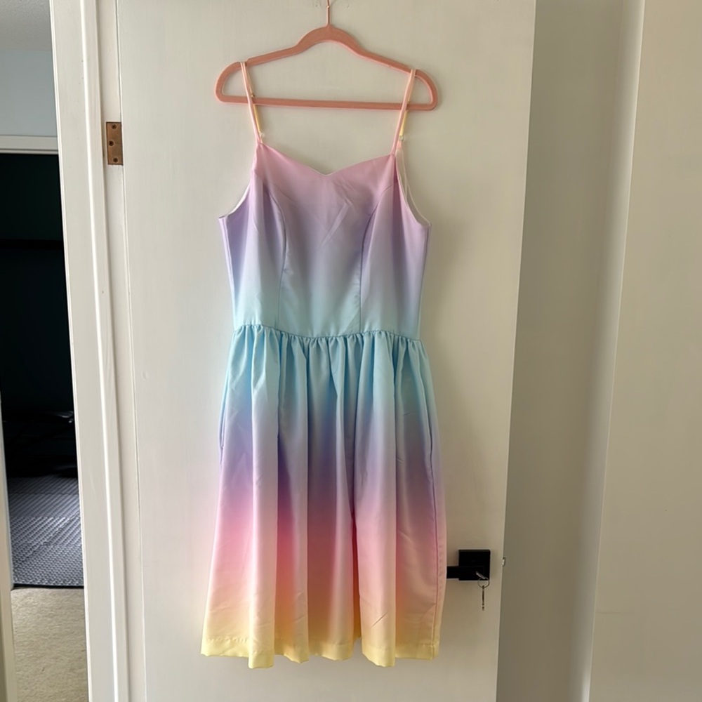 Magnolia Ombre Rainbow Sundress